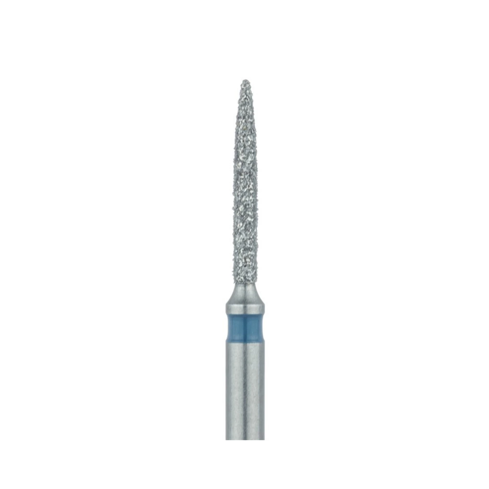 Meisinger 862-010-HP Medium Grit Flame Diamond Bur, 1.0 mm Head Diameter, HP Shank, 5/Pack