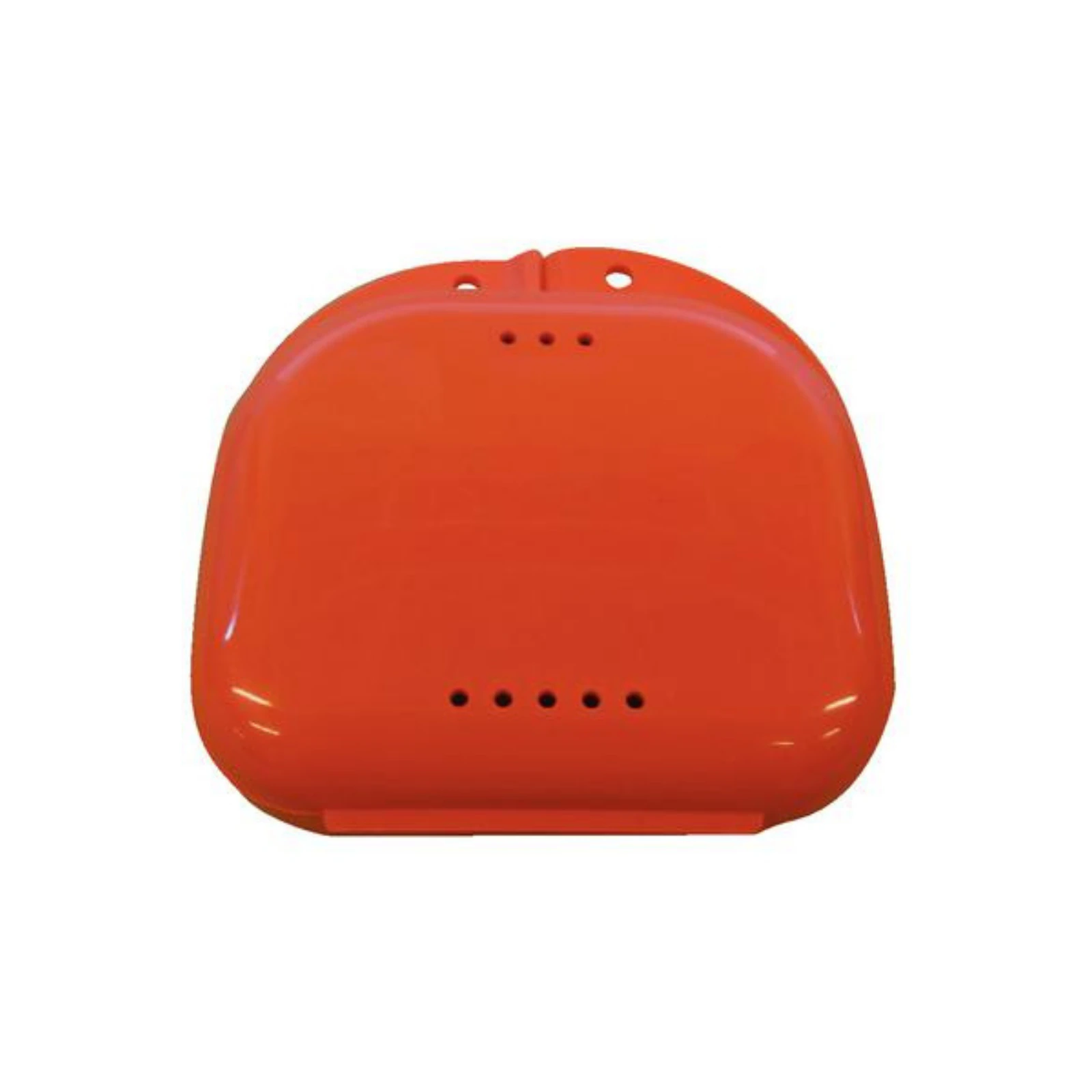 Plasdent Chroma Retainer Box with Label, Salmon, 3-1/8"W x 3"L x 1"H, 12/Pkg, CR2000-5X