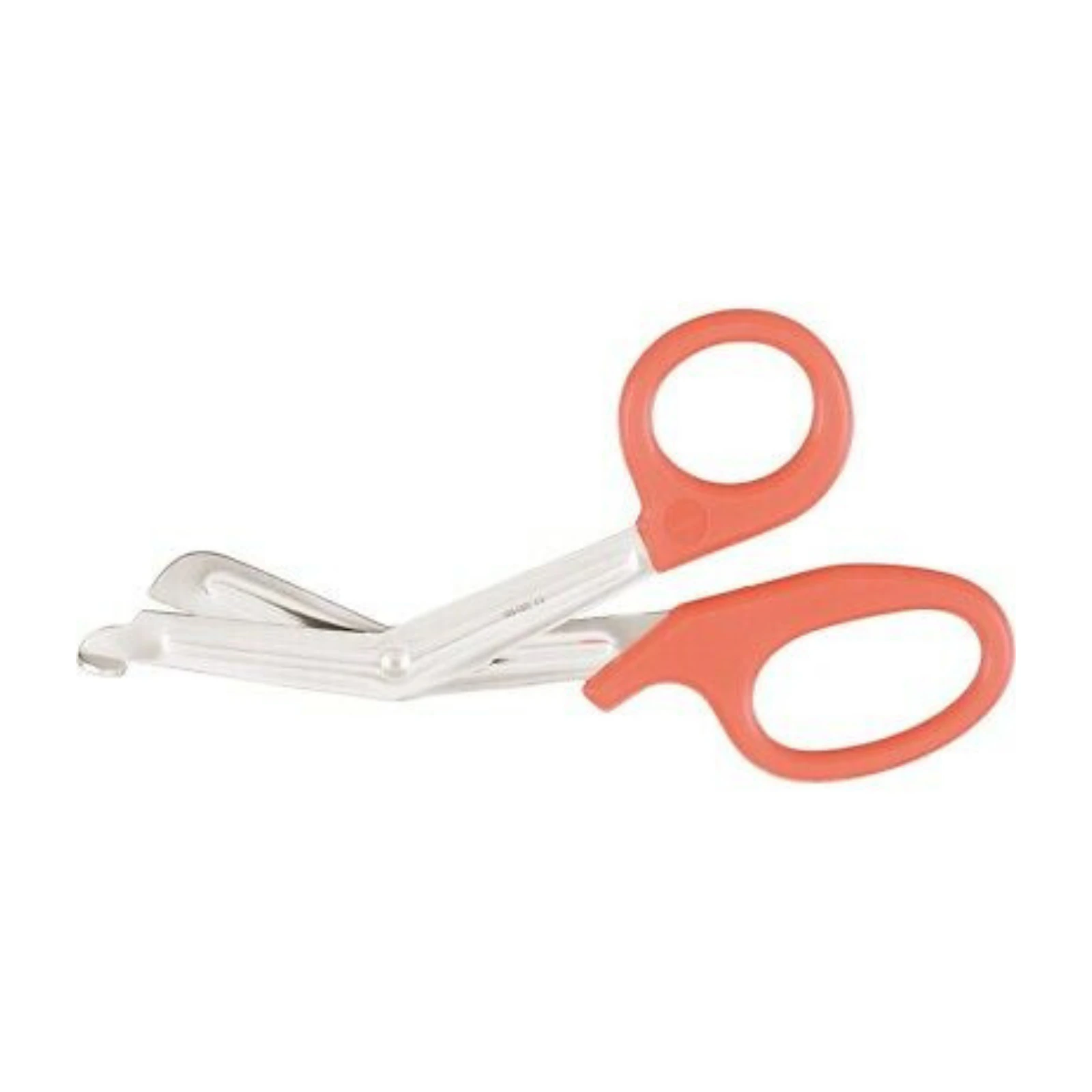 Miltex Universal Bandage Scissors, 7.5" Serrated, Orange Handle