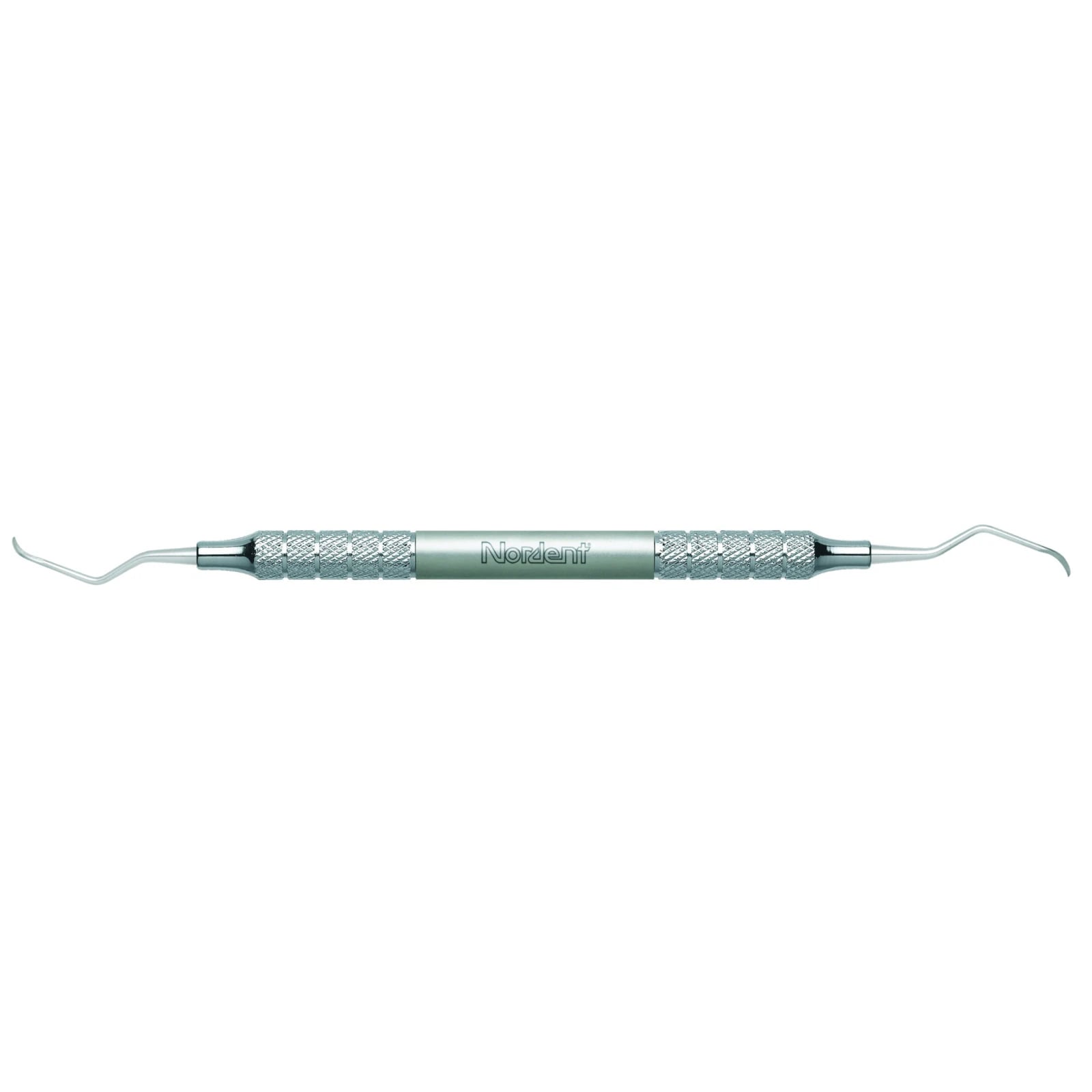 Nordent Relyant Columbia Curette Double-Ended #2R-2L with #6 Handle, Stainless Steel