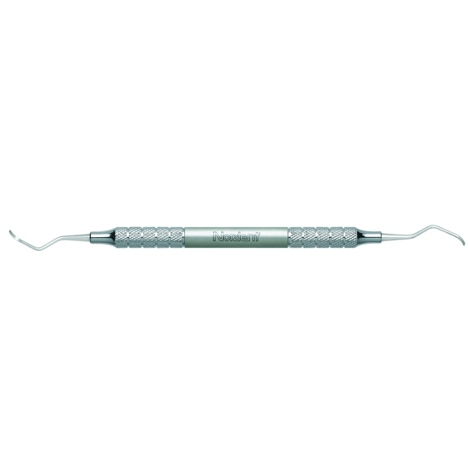 Nordent Relyant Goldman-Fox #4 Double-Ended Curette, #6 Handle, Stainless Steel