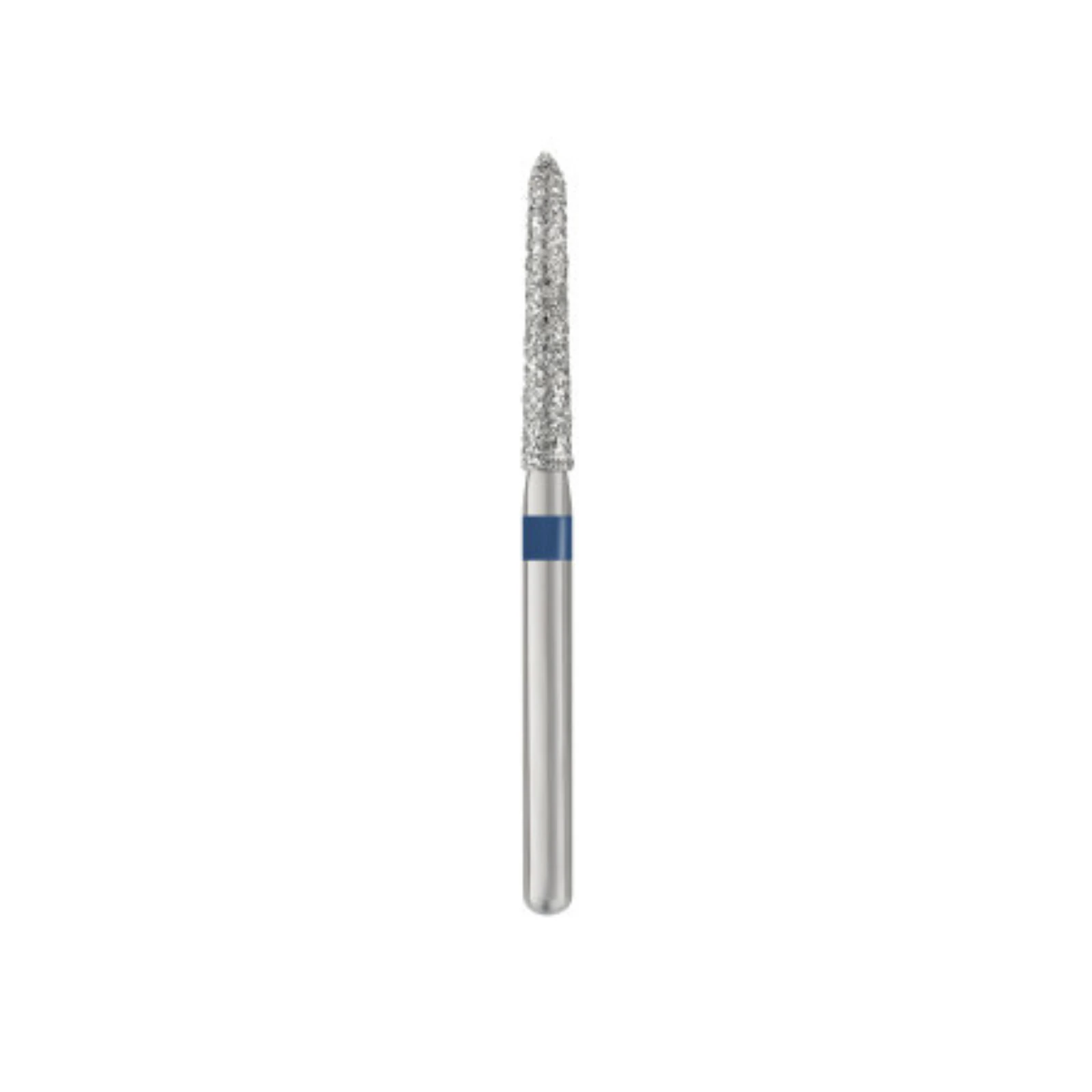 SS White Piranha Diamond Bur, FG #879K-017, Medium Grit, Curettage, Single-Use, 25/Pack