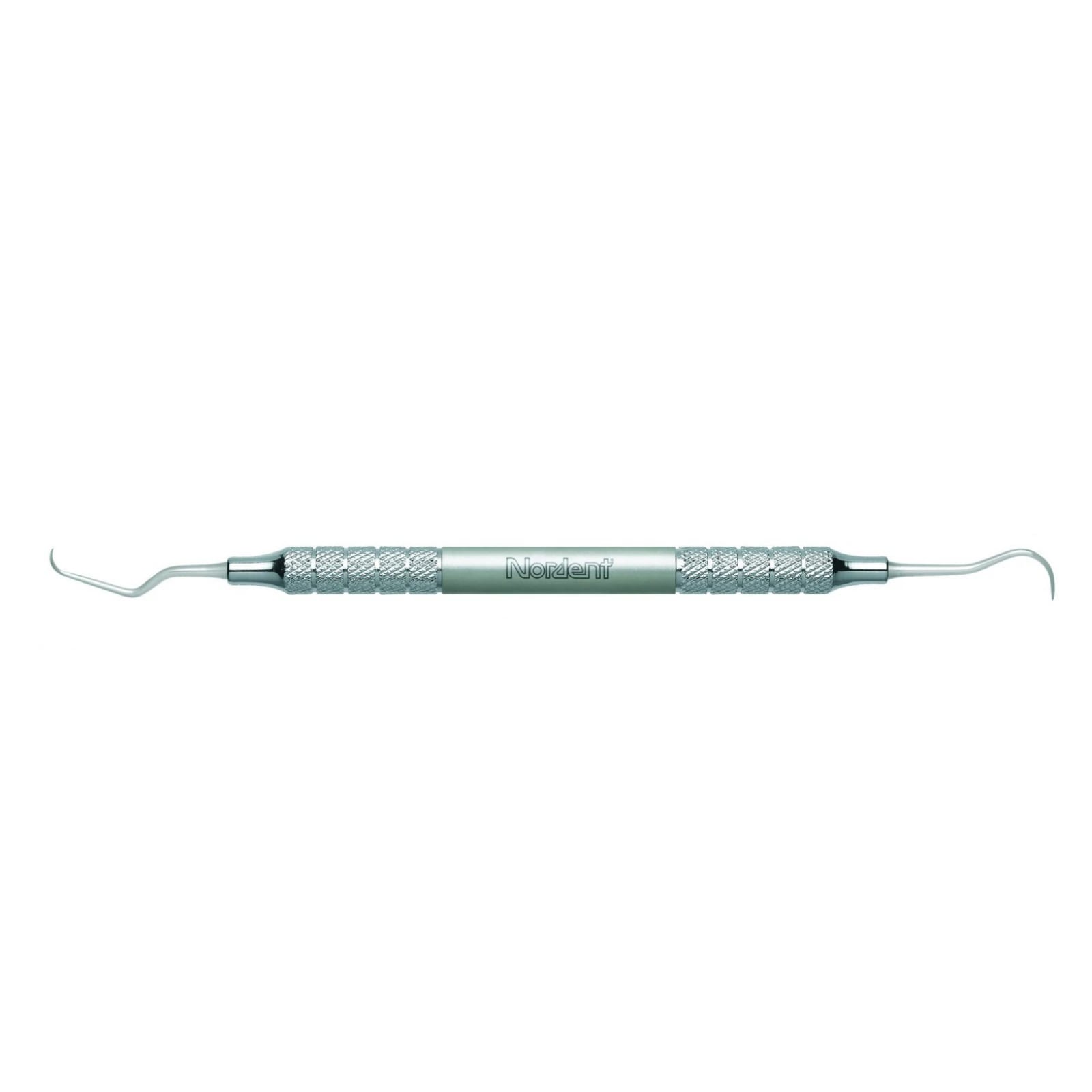 Nordent Relyant Scalette #N137, Anterior, Double-End, Relyant #6 Handle, Stainless Steel
