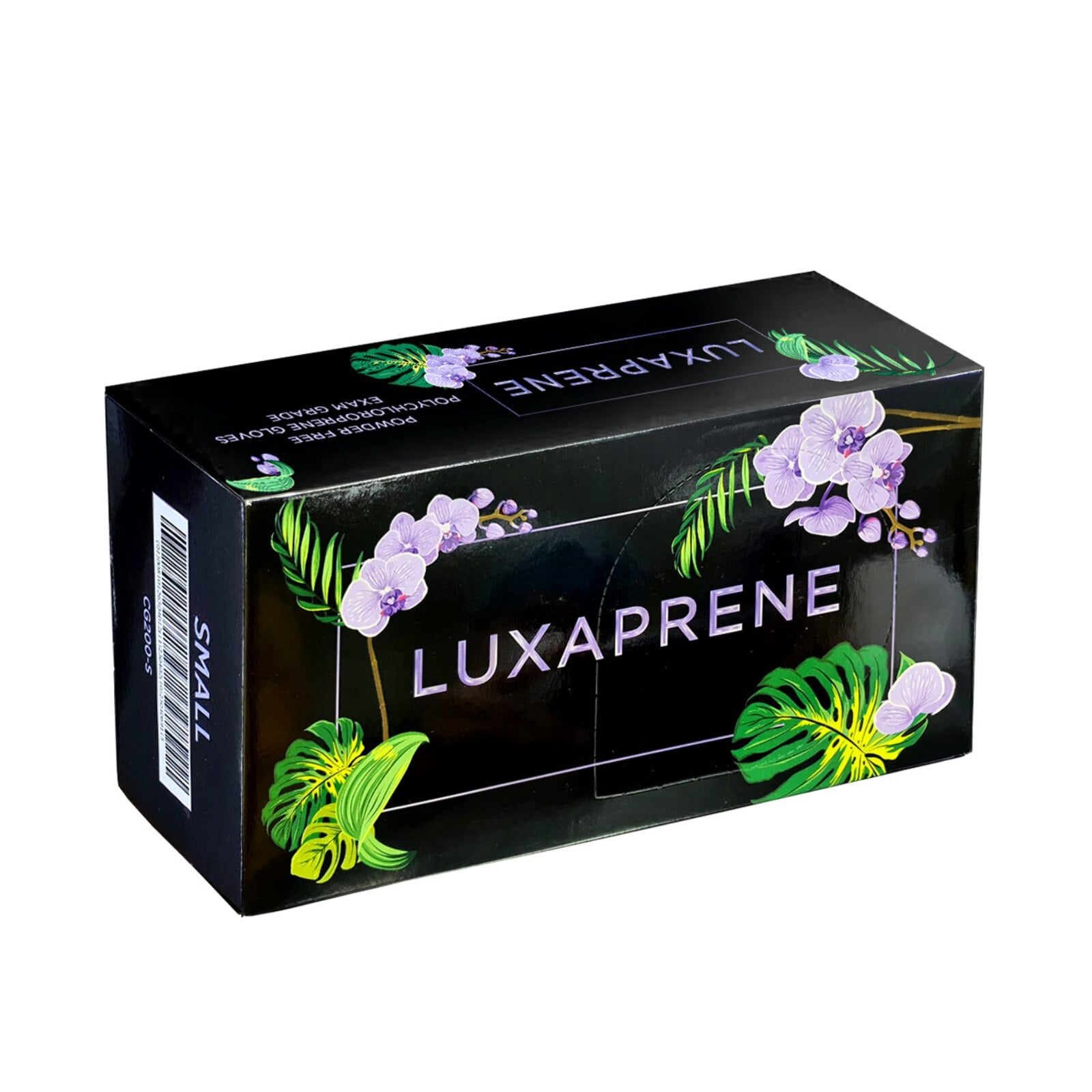 3D Dental Luxaprene Light Chloroprene Examination Gloves, Powder-Free, Non-Sterile, Small, 200/Box