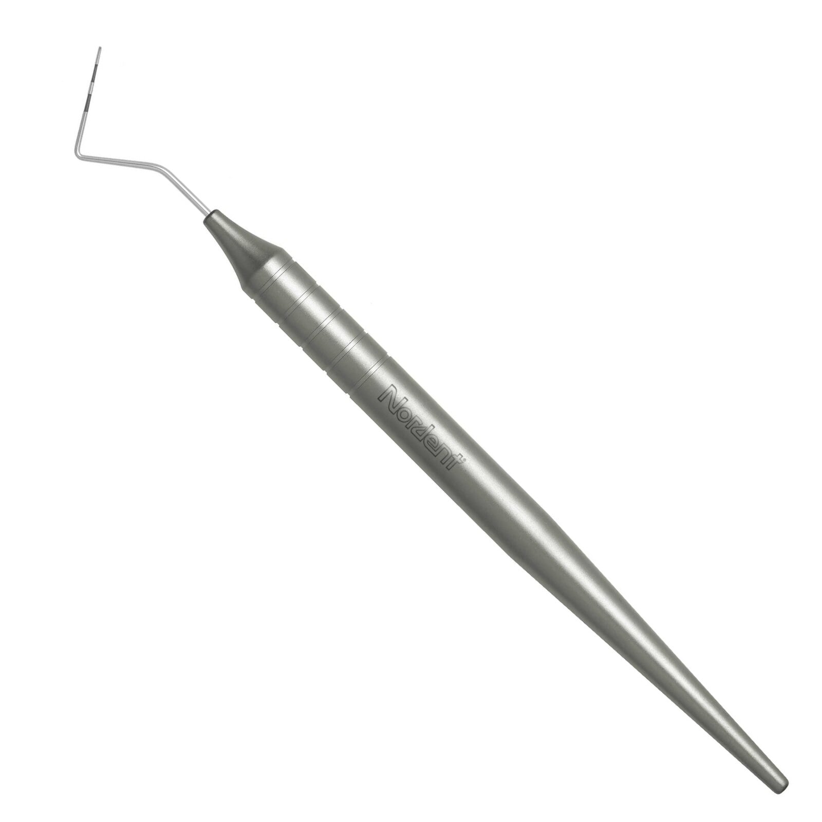 Nordent DuraLite Color-Coded Single-Ended Periodontal Probe, #N8-11 (3-6-8-11 mm), Round Handle