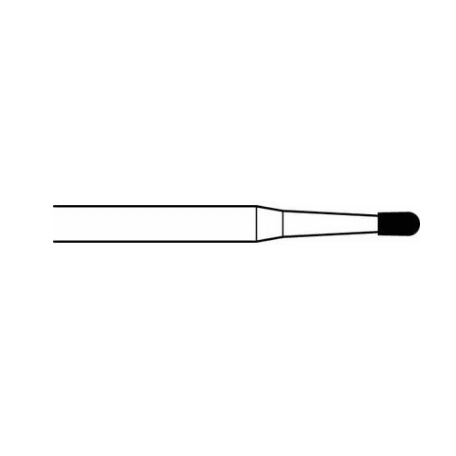 Midwest Once Sterile Operative Carbide Bur, FG, #329, Pear, 0.6 mm, 25/Pkg, 314269