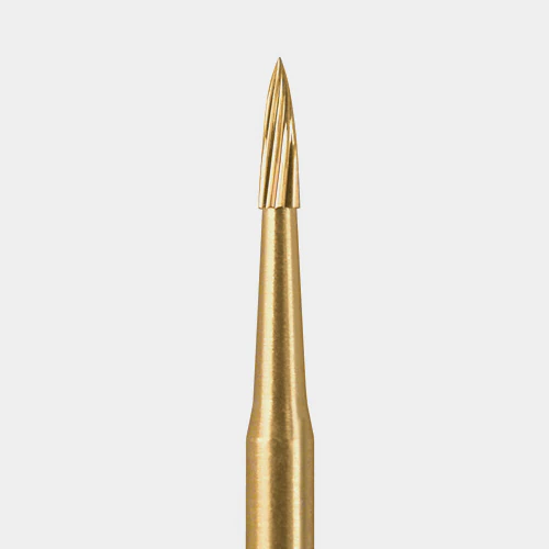 Microcopy NeoBurr 12-Blade Trimming & Finishing Carbide Bur, FG 7902, Needle Shape, 1 mm Diameter, 3.6 mm Length, 25/Box