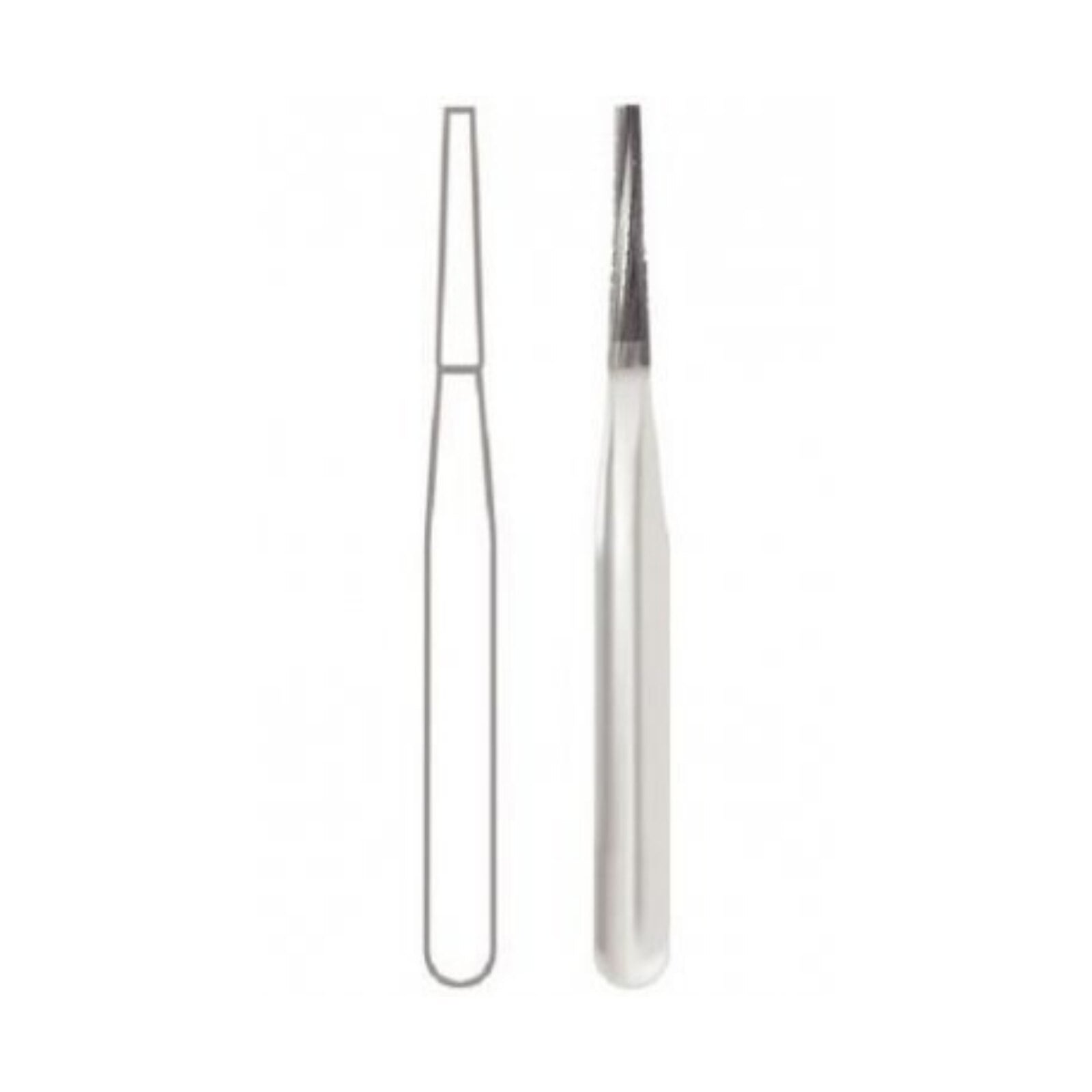 Midwest Operative Carbide Burs FGSS 699, 10/Pk