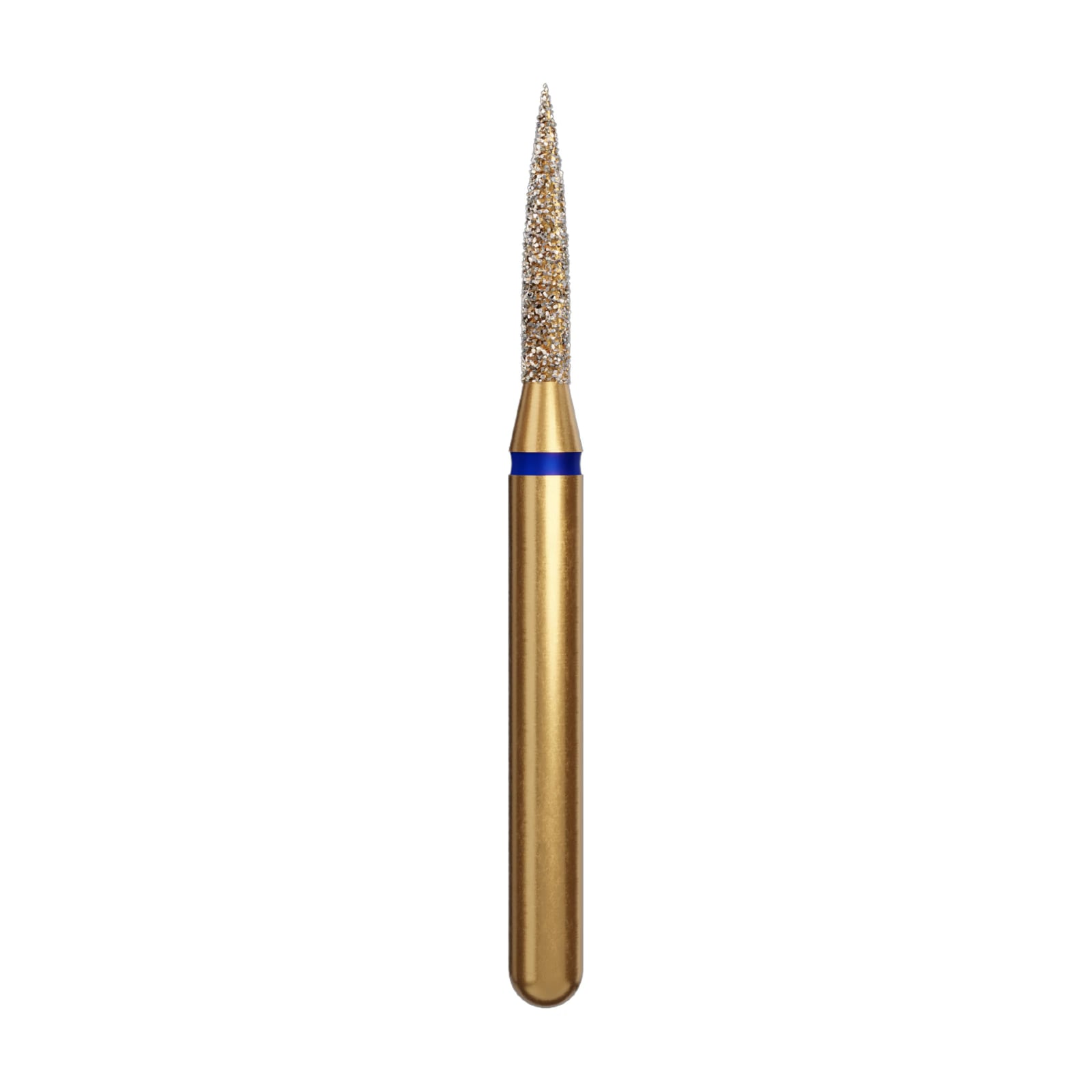 Alpen Multilayer Diamond Bur FG 860-012, Coarse Grit, Flame Shape, 6.5mm, 5/Pk