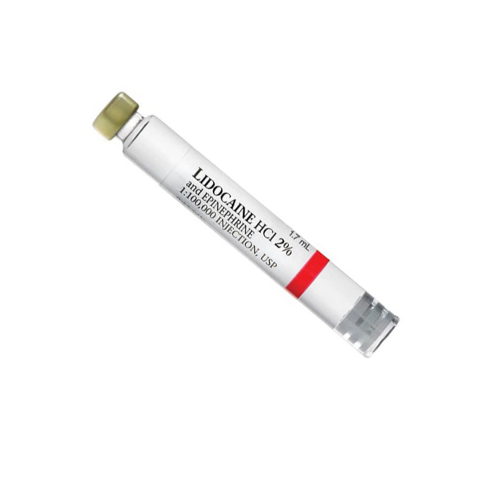 Lidocaine HCl 2% with Epinephrine 1:100,000 Dental Anesthetic Cartridges, 50/Bx