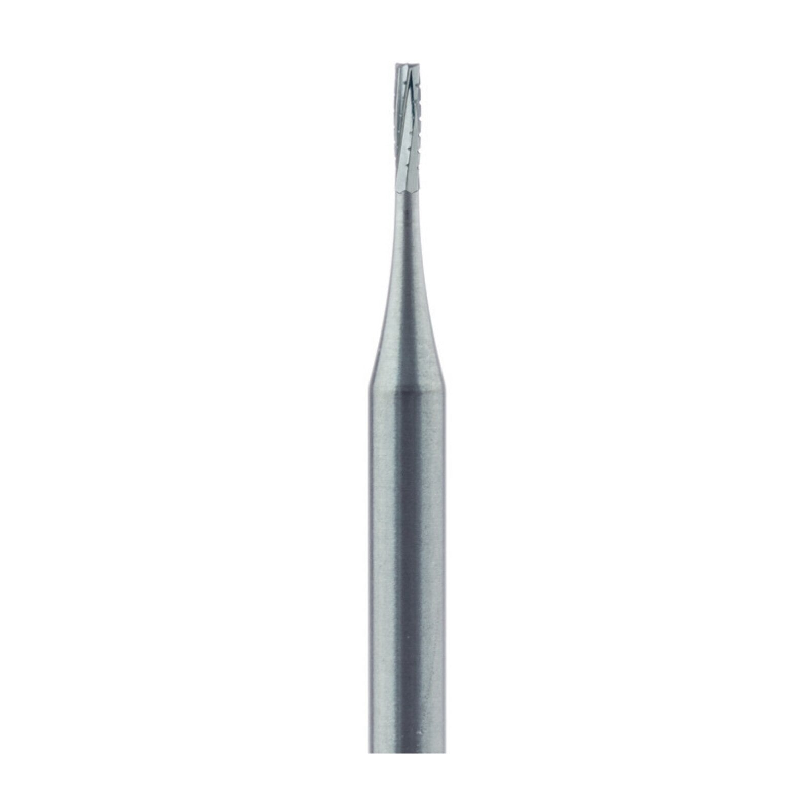 Meisinger Tungsten Carbide Bur HM31S-008-HP, Straight Fissure Cross Cut, Handpiece, 0.8 mm Diameter, 5/Pkg
