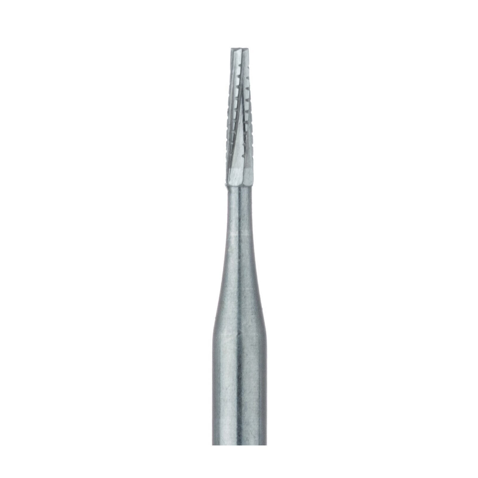 Meisinger Carbide Bur HM33-008-FG, 0.8 mm, X-Cut Tapered FG, 5/Pk