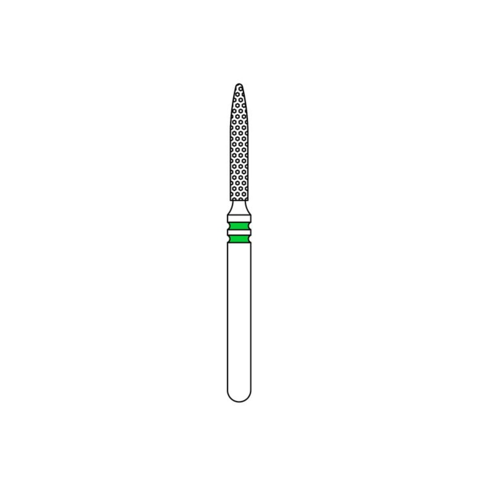 Premier Two Striper EURO Diamond Bur 862-012C, 5/Pk