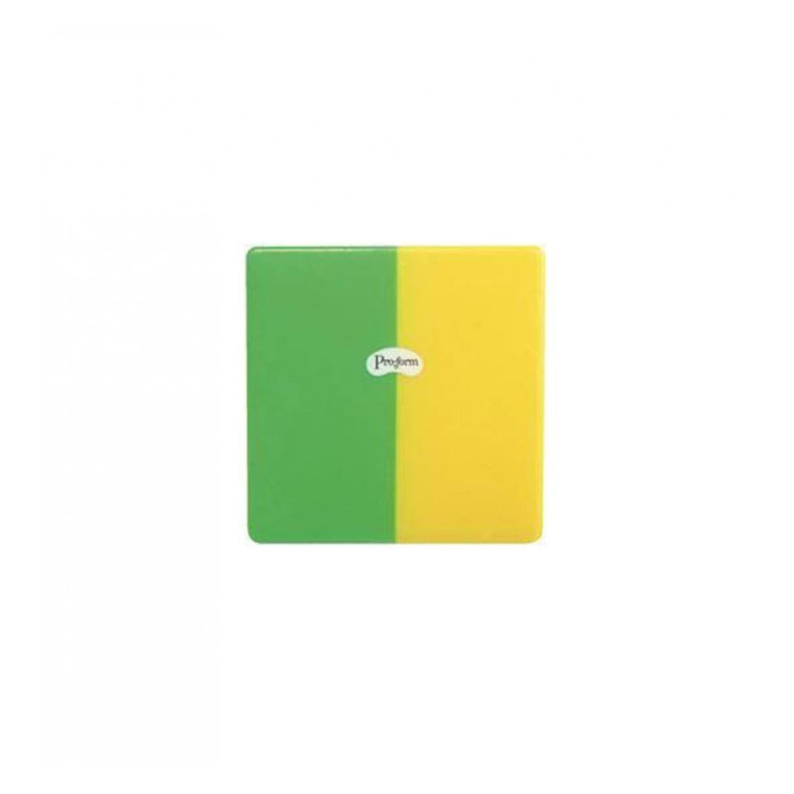 Pro-Form Dual-Color Mouthguard Laminate, Green/Yellow, 5" x 5", 0.160" (4mm), 12/Pkg, 9598190