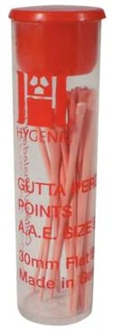 Coltene Gutta Percha Points, ISO Size #55, 20 Points per Vial, 5 Vials per Box