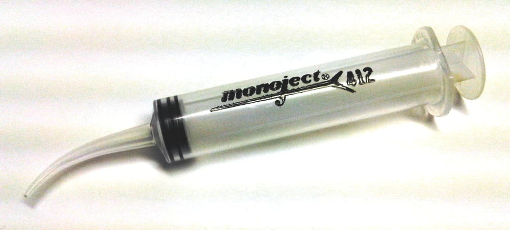 Monoject Curved Tip Syringe, 12cc, 50/Box