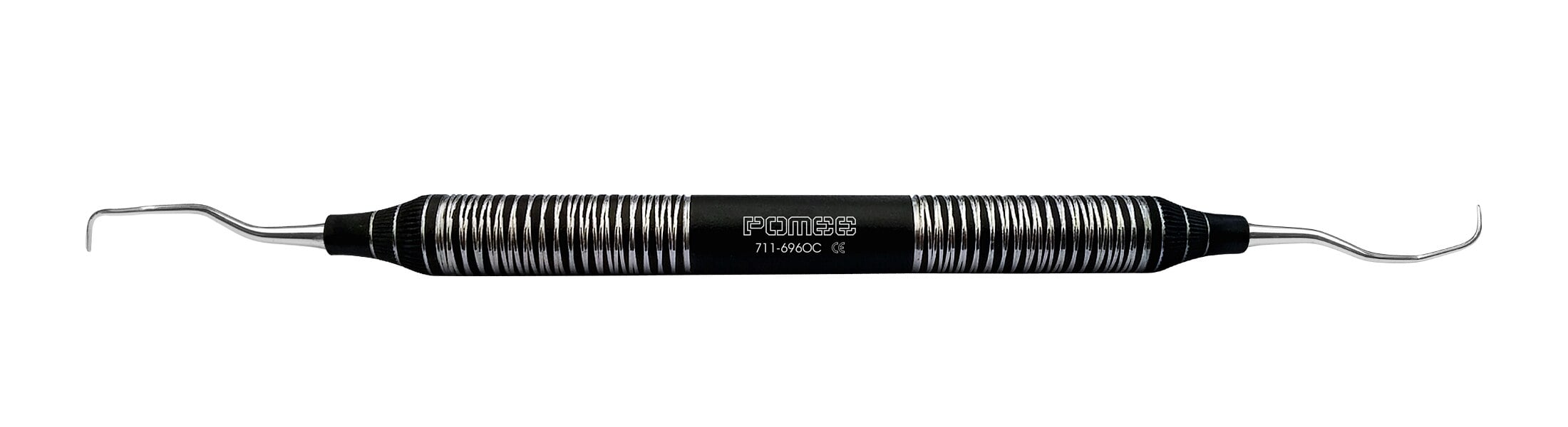 Pomee USA Gracey Curette #15/16, Hollow Handle 9.5mm, Ultra-Lite Onyx