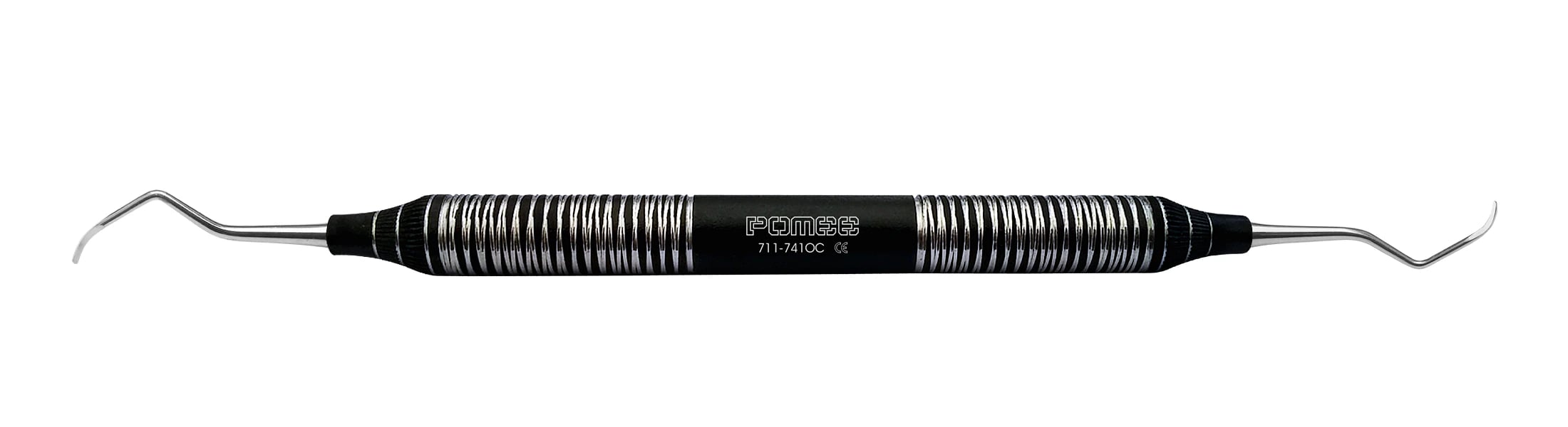 Pomee USA Columbia Curette #4R/4L, Hollow Handle 9.5mm, Ultra-Lite Onyx