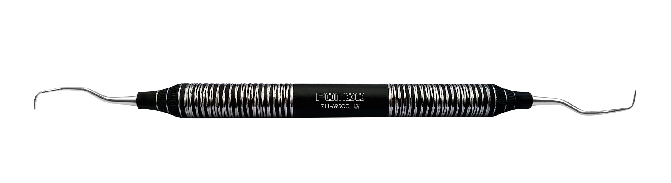 Pomee USA Gracey Curette #13/14, Hollow Handle 9.5mm, Ultra-Lite Onyx