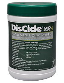 DisCide XRA Hand Sanitizing Wipes, 160 Wipes/Can