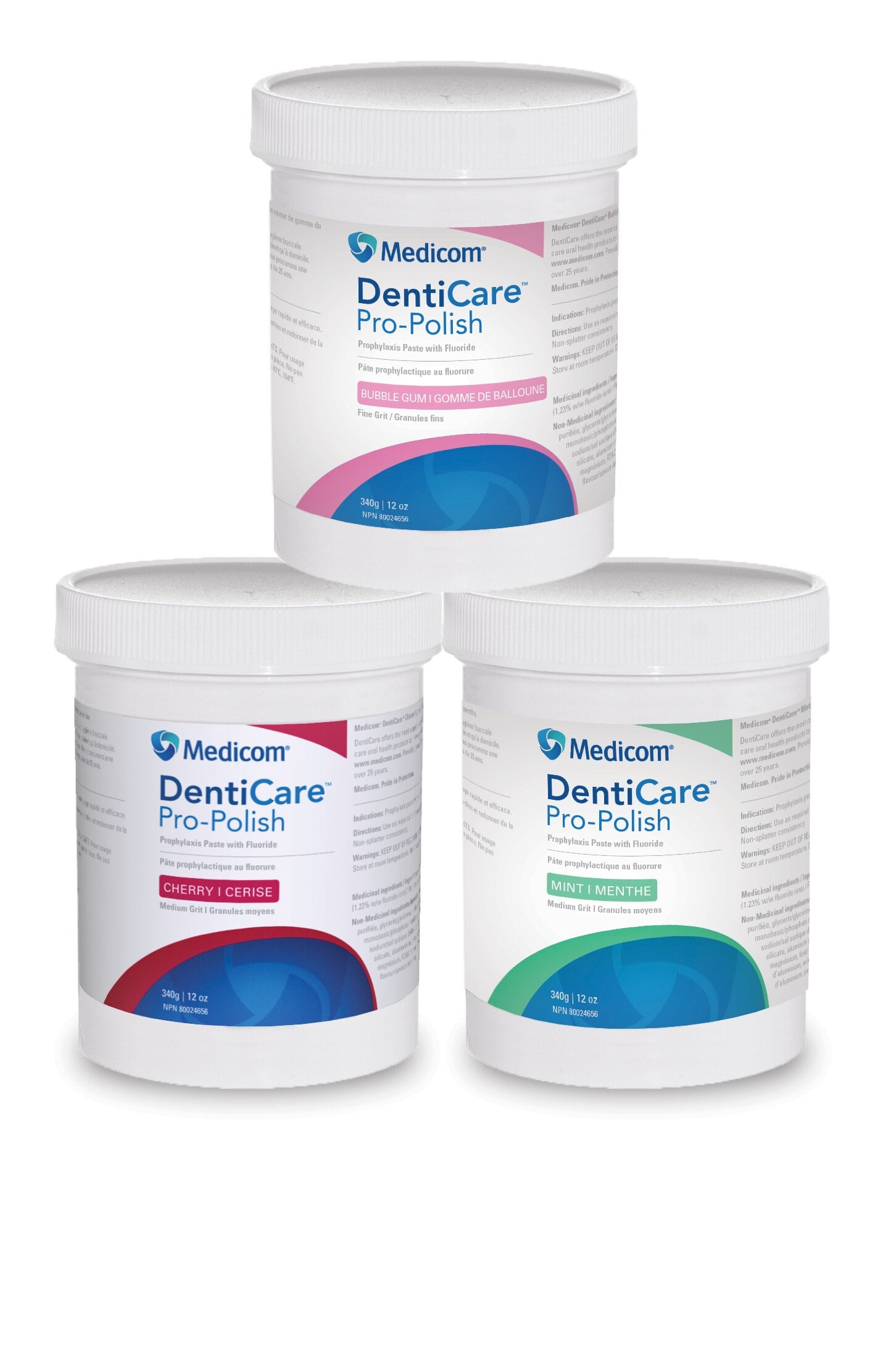 DentiCare Pro-Polish Prophy Paste, Mint, Coarse, Jar (Medicom)
