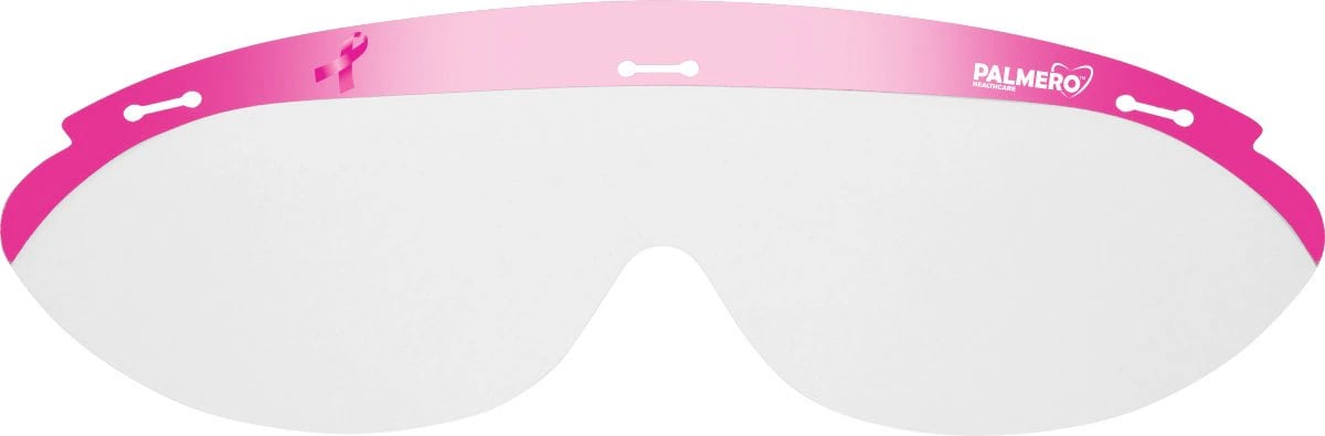 Dynamic Disposables Safety Eyewear Replacement Lens, Pink, 100/Pack