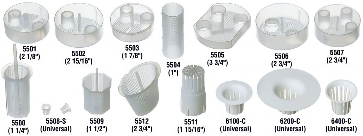 Pinnacle Kerr TotalCare Dispos-A-Trap #5500 Evacuation Unit Trap Replacement, 144/Bx
