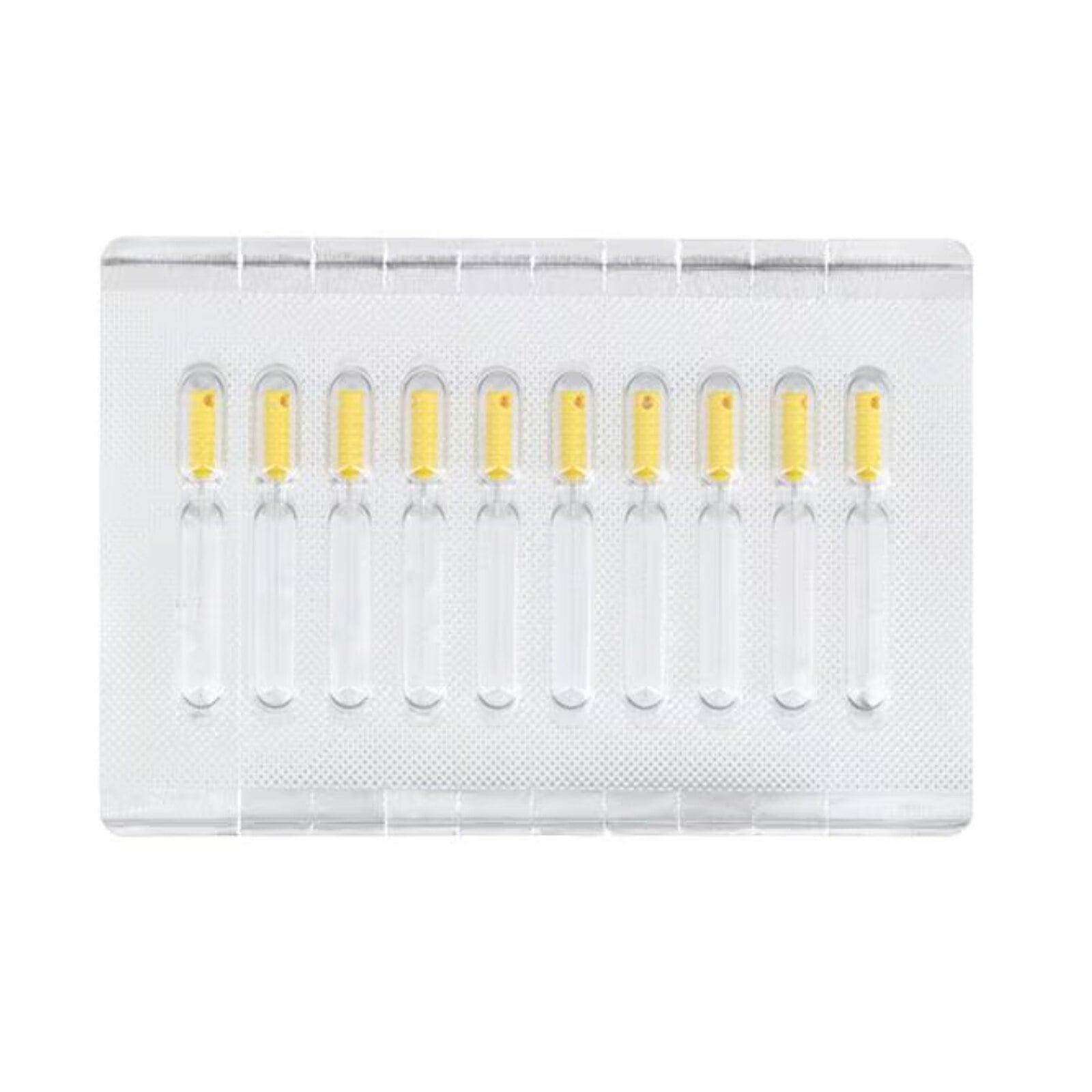 Dentsply Maillefer Barbed Broaches, XX-Fine, 21mm, Yellow, 10/Pk, 689551