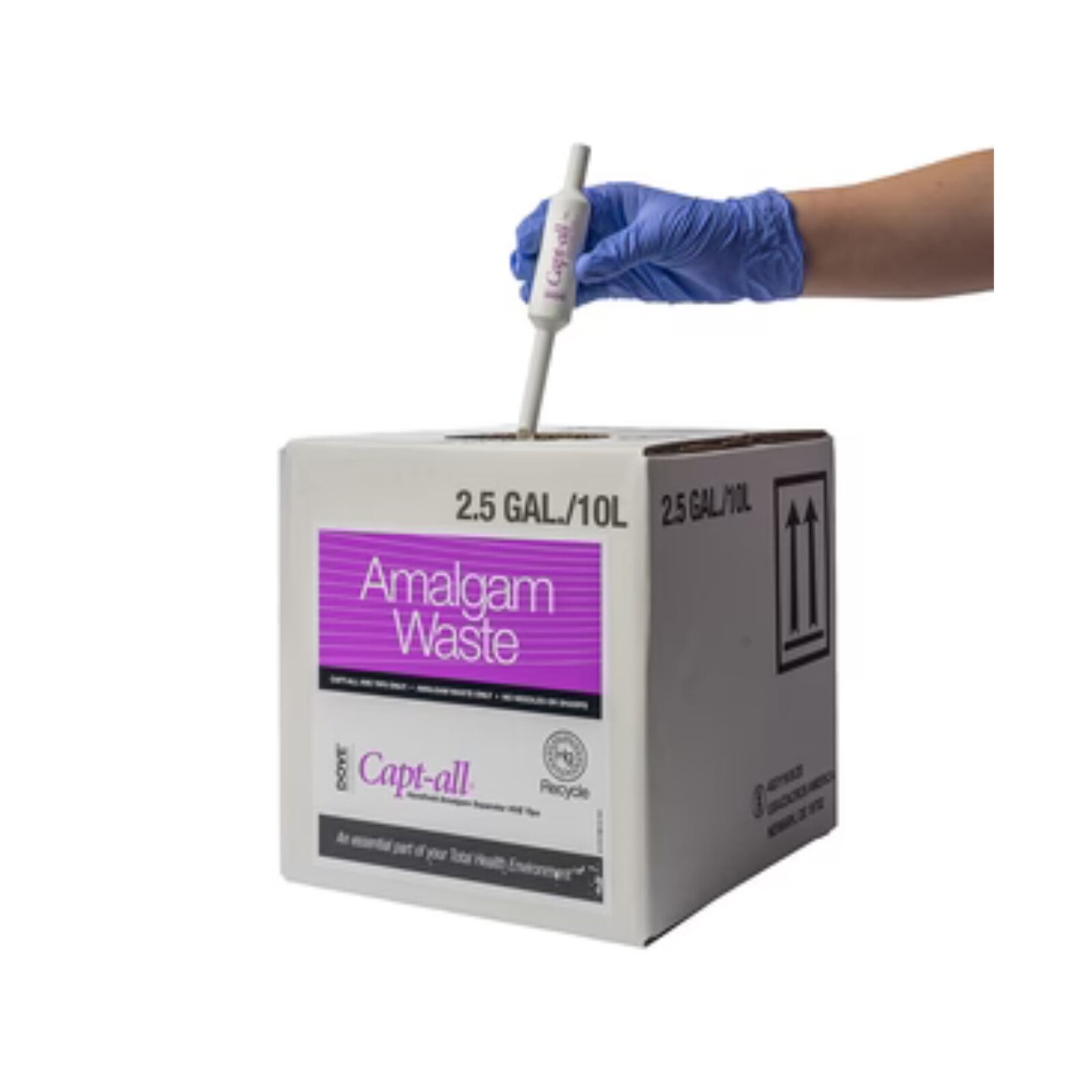 Capt-all Recycle Box for Amalgam Capture Tips