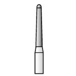 SS White Revelation Diamond Bur #853-012M, Medium Grit, Friction Grip, Safety Tip, Pack of 5