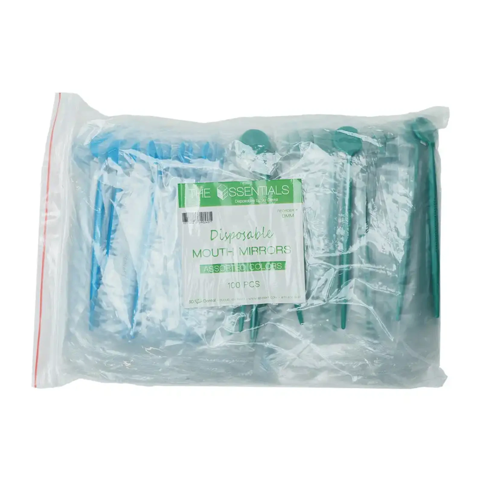 Disposable Mouth Mirrors, Medium (4.5), 100/Box