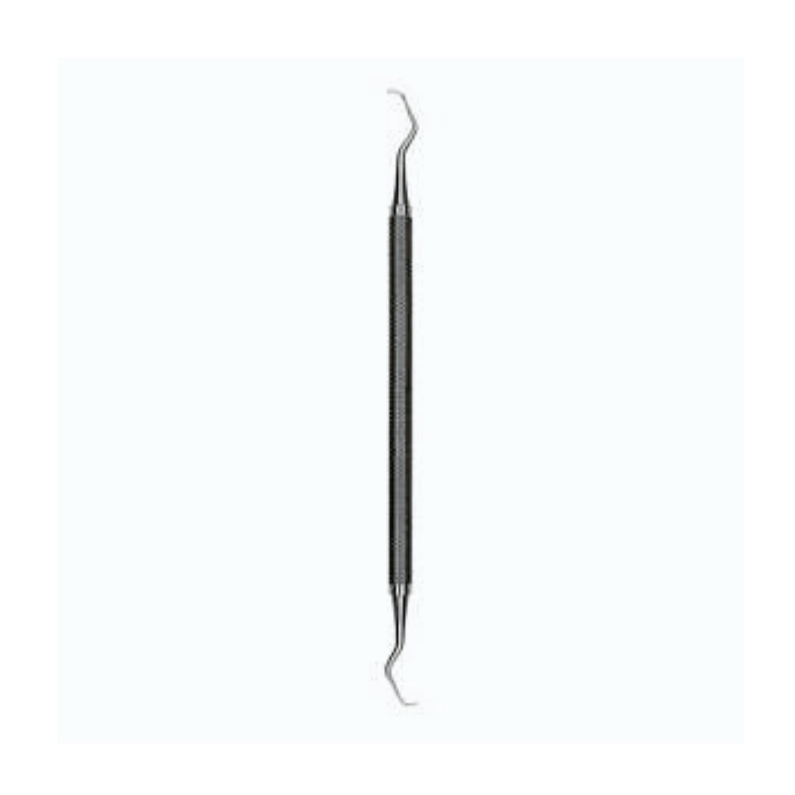 Hu-Friedy 5S/6S Sugarman Double-End Periodontal Surgical Curette, #6 Satin Steel Handle