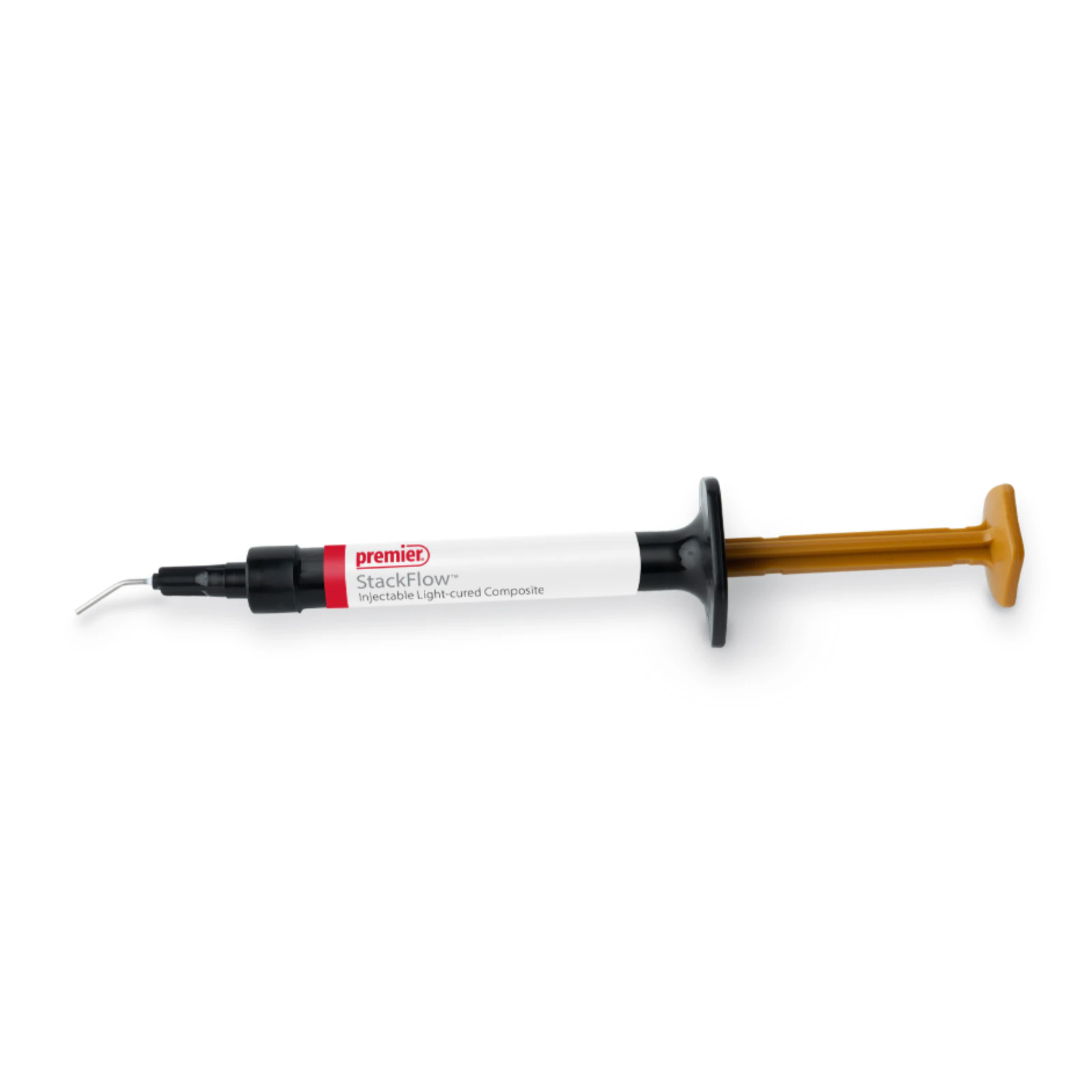 StackFlow Injectable Light-Cured Flowable Composite, 2.5g Syringe, Warm Shade, 2/Pk