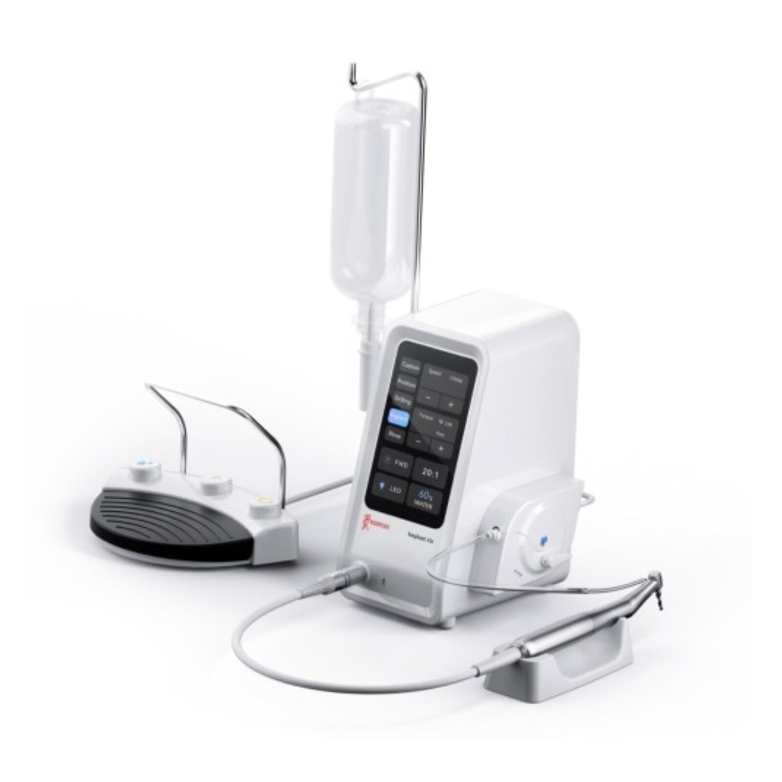 Woodpecker Implant Air Implant Motor with 20:1 LED Contra-Angle Handpiece