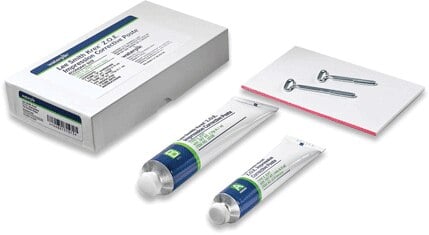 Krex Standard Package Zinc Oxide Eugenol Impression Paste, 2.8 oz Base & 2.3 oz Hardener