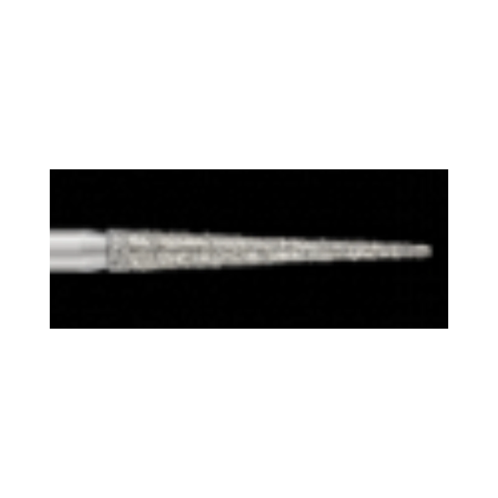 SS White Piranha Diamond Bur 859-018F, Fine Grit, Needle Shape, Friction Grip, Single-Use, 25/Bx