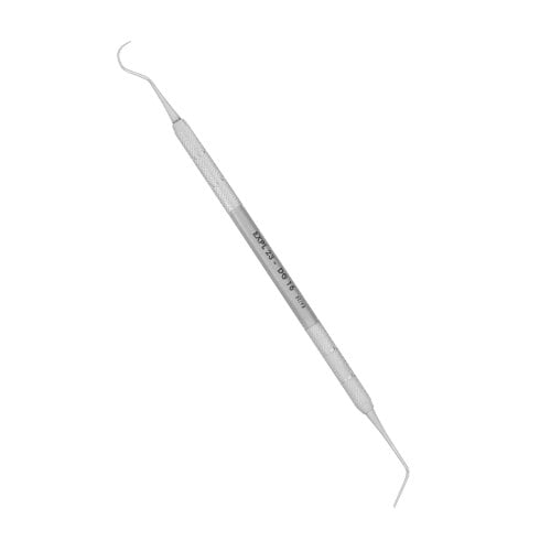 A. Titan Instruments Explorer 23/DG16 Double-Ended Dental Explorer, UL Handle, Stainless Steel, 1 Each