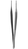 Adson Dress Forceps, 4.75" Serrated, Stainless Steel