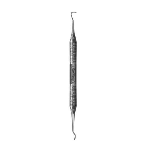 Hu-Friedy Ligature Director/Scaler #6 Handle, Double End, Satin Steel, 678-905