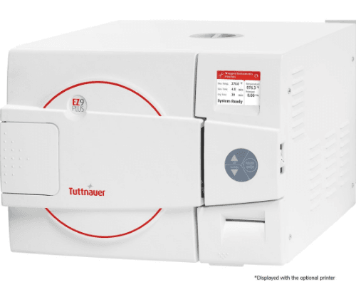 Tuttnauer EZ9Plus Fully Automatic Autoclave, 9" x 19.8" Chamber