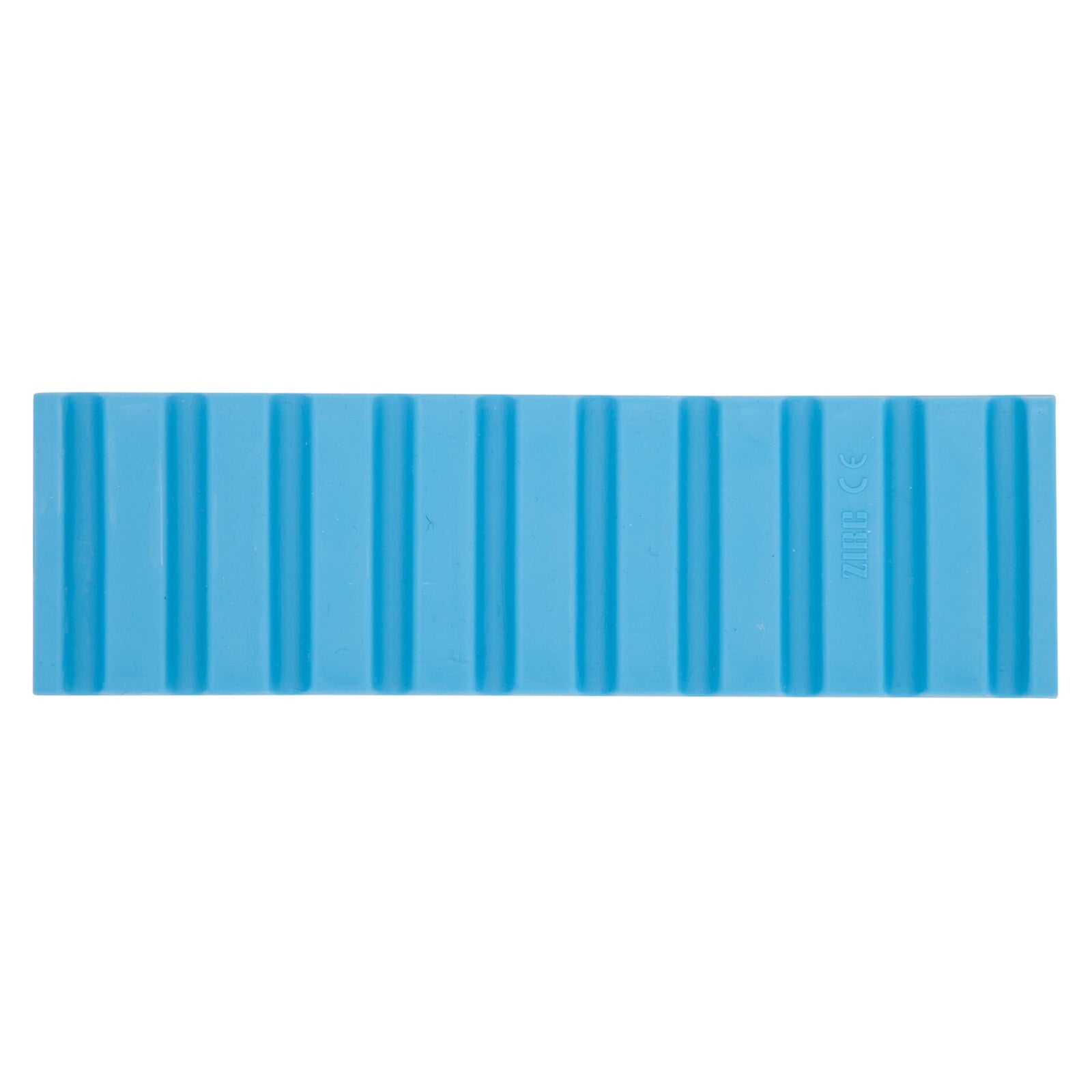 Zirc Neon Blue Instrument Mat, Reversible, Antimicrobial, Autoclavable, 6-3/4" x 2" x 3/8", 20Z464-N