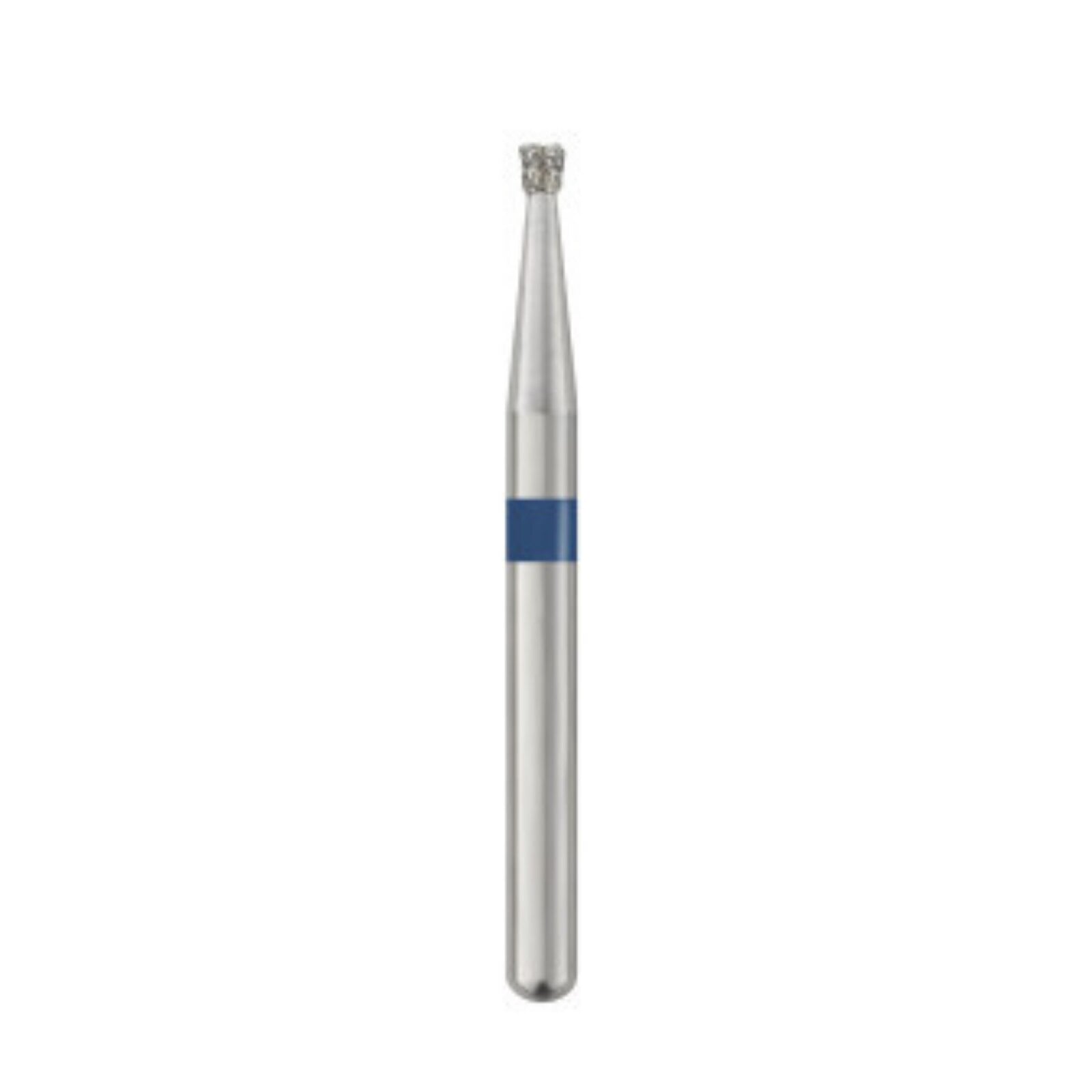 SS White Piranha® Single Patient Use Diamond Bur, Inverted Cone, FG, Medium Grit, Size #805-010M, 1.0 mm Diameter, 25/Pkg