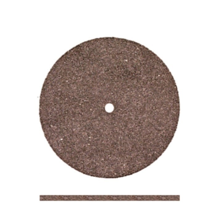 Dedeco Brown Cutting-Off Wheels, 1-1/4" x .049", Aluminum Oxide, 100/Bx, 5166