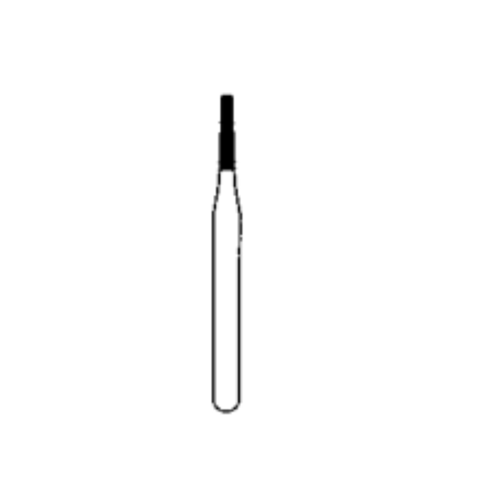 Alpen FG Carbide Bur #170, Tapered Fissure, Friction Grip, 1.0 mm Diameter, 10/Pack