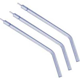 Safe Tip EZ Type Air/Water Syringe Tips, Metal Core, Clear, 150/Pk