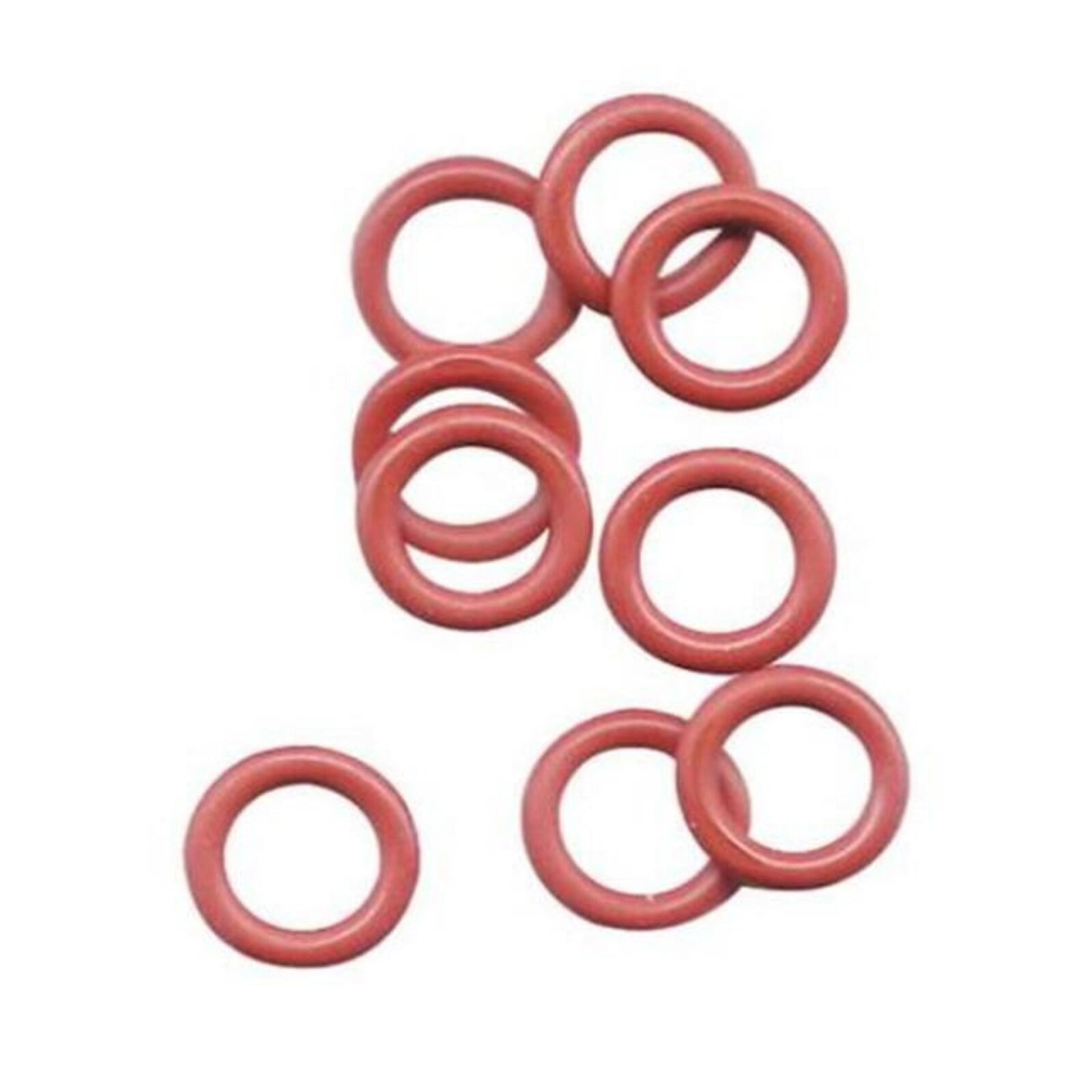 Kerr Free-Flo Syringe O-Rings, Red Silicone, 10/Pkg, 25153
