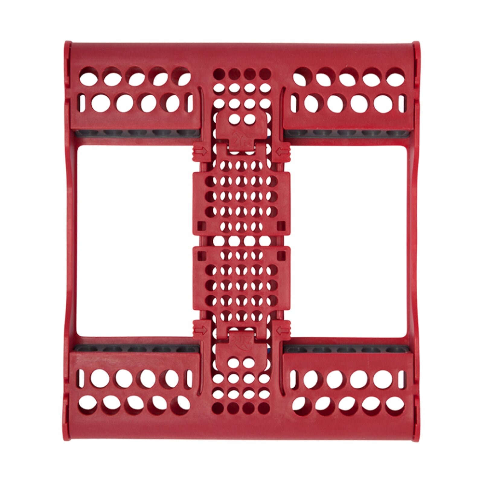 Zirc E-Z Jett® Cassette, 10-Place, Red, 50Z930M