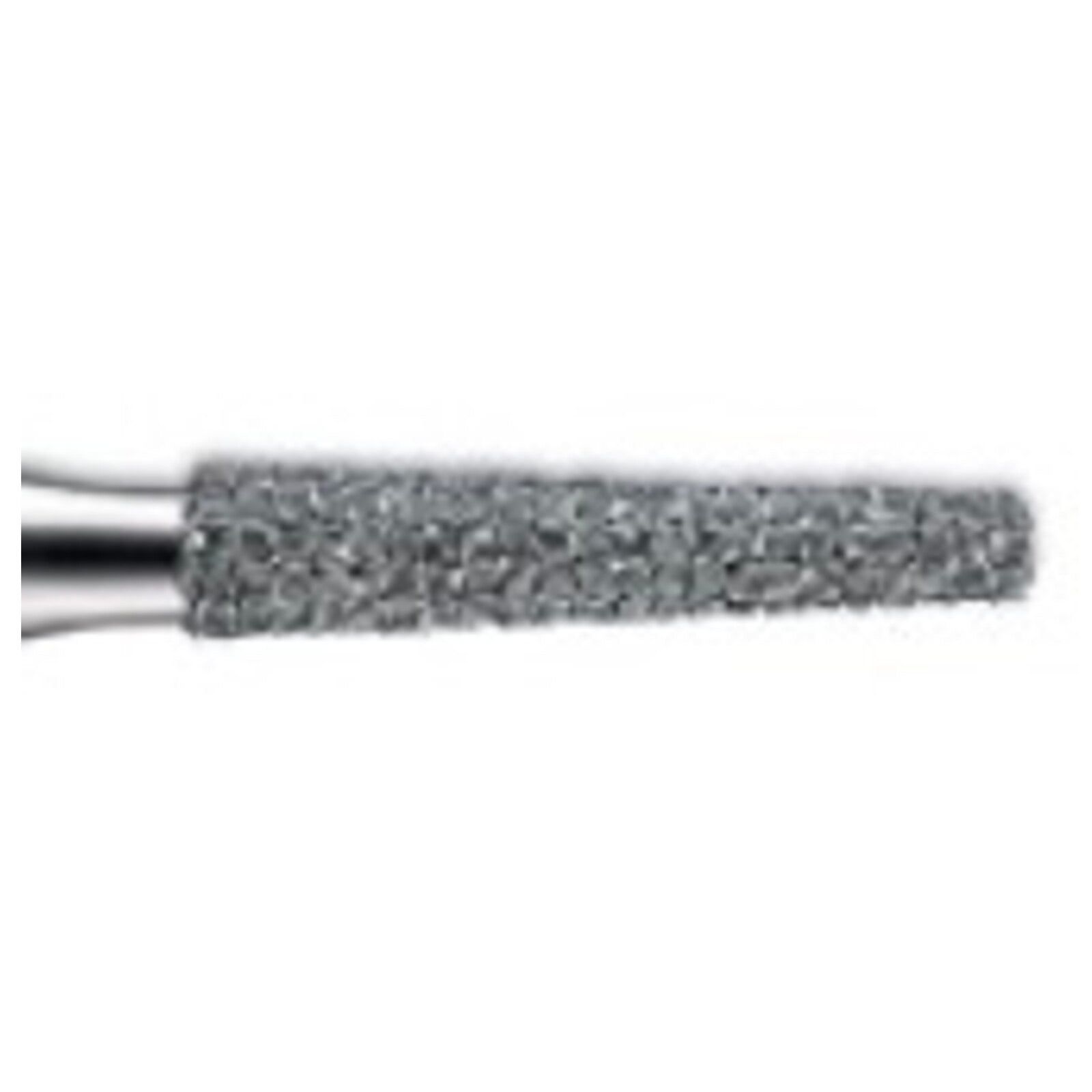 SS White Piranha Diamond Bur 847L-016M, Medium Grit, Long Flat End Taper, Friction Grip, Single-Patient-Use, 25/Pk