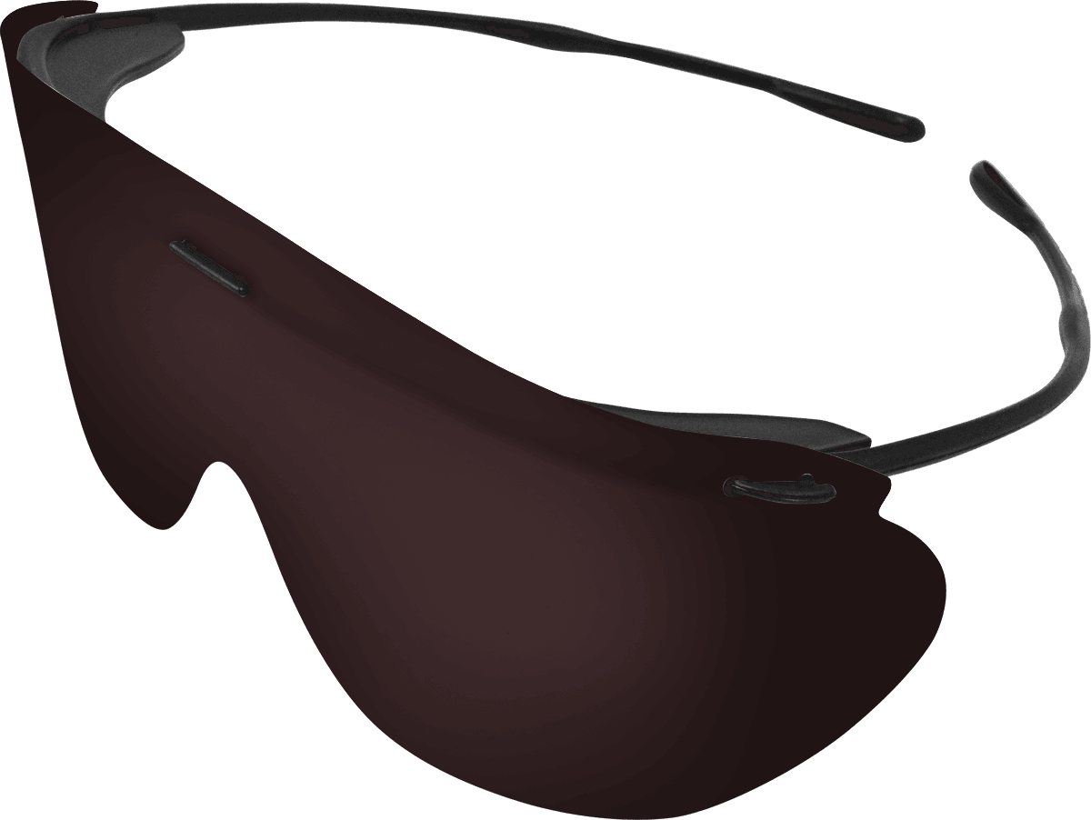 Dynamic Disposables™ Protective Eyewear Office Pack, Gray Lens, 10 Frames/20 Lenses/1 Cord, 3905C