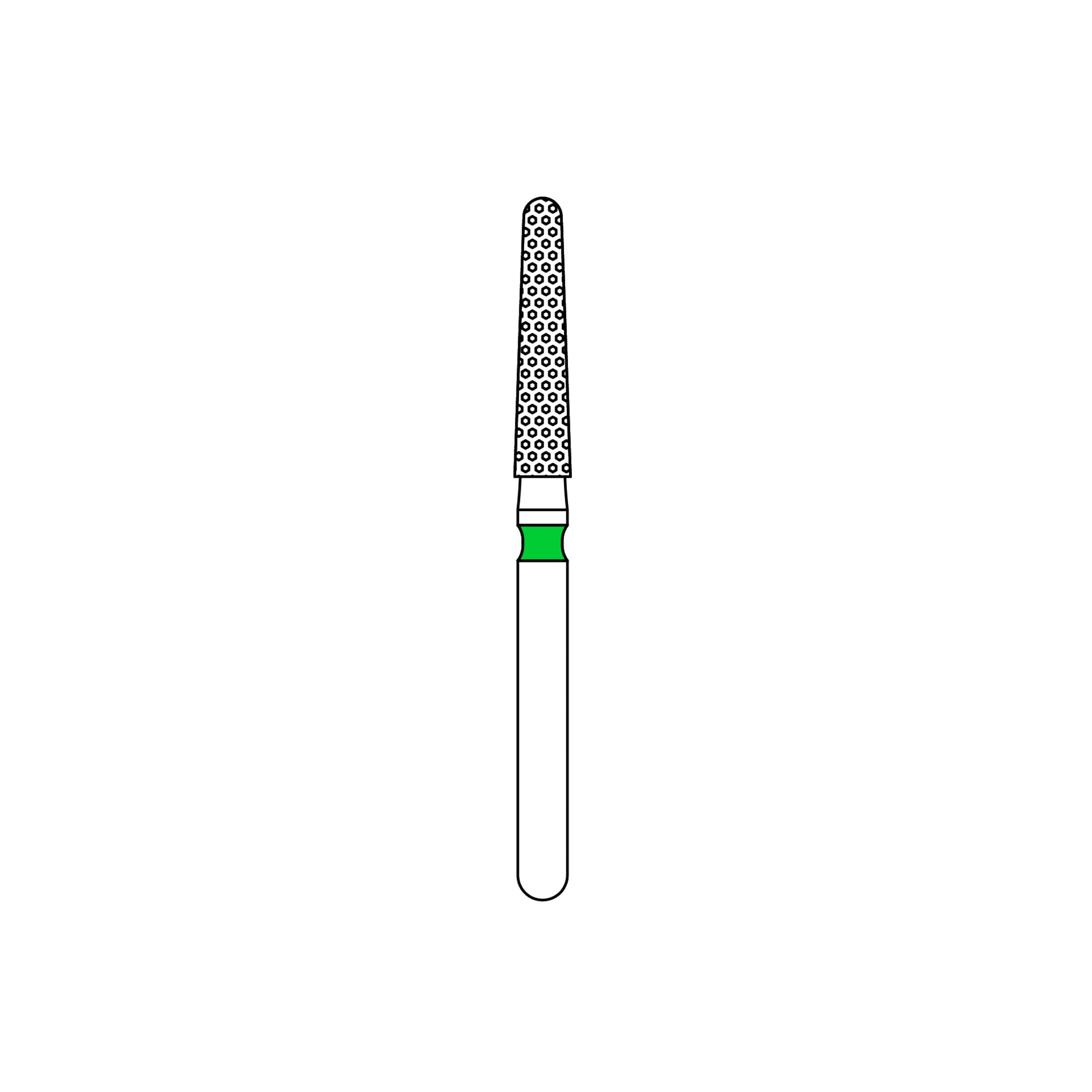 PRIVA Diamond Burs FG 856L-018C, 5/Pk